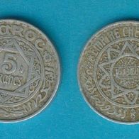 Marokko 5 Francs 1951