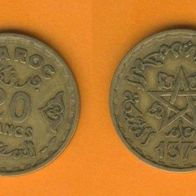 Marokko 20 Francs 1952