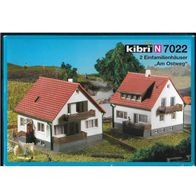 2 Einfamilienhäuser "Am Ostweg", Bausatz, OVP, Ep3, Kibri N7022