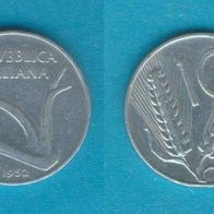 Italien 10 Lire 1952