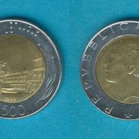 Italien 500 Lire 1990