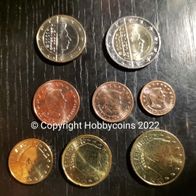 L : Luxemburg Eurosatz Kursmünzensatz alle 8 Münzen 2020