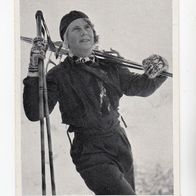 Mahalesi Gera Olympische Spiele 1936 Skisport Leila Schou Nielsen Norwegen #51