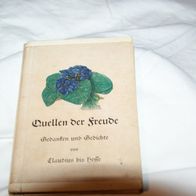 Quellen der Freude - Gedanken und Gedichte