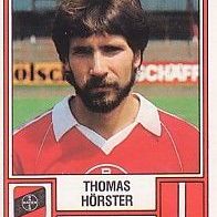 Panini Fussball 1982 Thomas Hörster Bayer 04 Leverkusen Bild 262