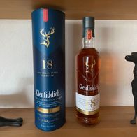 Glenfiddich - 18 Jahre Single Malt Scotch Whisky NEU & OVP !