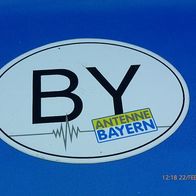 alter Antenne Bayern Aufkleber "fürs Auto" kleines Logo "unbenutzt" BY Bayern