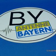 alter Antenne Bayern Aufkleber "fürs Auto" großes Logo "unbenutzt" BY Bayern