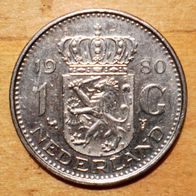 1 Gulden 1980 Niederlande