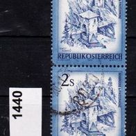 H528 Österreich Mi. Nr. 1440 (2-fach) Schönes Österreich o <