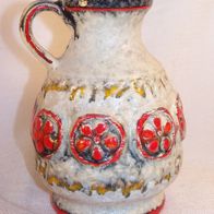 Überlacker Keramik Henkel-Vase - Modell-Nr. - 1723 / 15, 60er Jahre