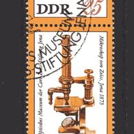 DDR 1980 Optisches Museum der Carl-Zeiss-Stiftung, Jena S Zd 214 gestempelt