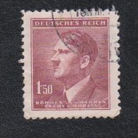 Böhmen und Mähren Freimarke " Hitler " Michelnr. 97 o