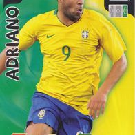 Panini Trading Card Fussball WM 2010 Adriano Nr.43 aus Brasilien