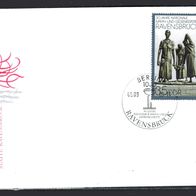 DDR 1989 Internationale Mahn- und Gedenkstätten MiNr. 3274 FDC gestempelt -3-