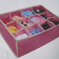 Aufbewahrungs - Box für Schulblade NEU pink Schrank Ordnung Organizer