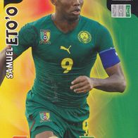 Panini Trading Card Fussball WM 2010 Samuel Eto´o Nr.56 aus Kamerun