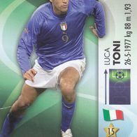 Panini Trading Card Fussball WM 2006 Luca Toni Nr.129/150 aus Italien