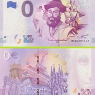 0 Euro Schein 500 Anos da Circum-Navegacao MEBU 2019-1 selten Nr 1430