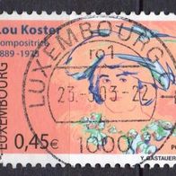 Luxemburg gestempelt Michel Nr. 1600