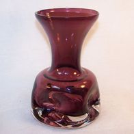Massive Murano Violett-Glas-Vase