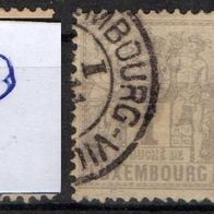 Luxemburg gestempelt Michel 45D