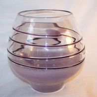 Massive, mundgeblasene Murano-Glas-Vase, 70er Jahre