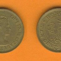 Hong Kong 10 Cents 1961