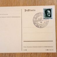 Postkarte Deutsches Reich gest. Nürnberg 20.04.1937