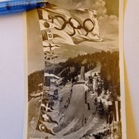 Postkarte Olympische Winterspiele Garmisch-Patenkirchen 1936 nicht gel. guter Zust.