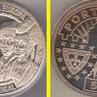 1997 Portugal Isabel & Filipe 5 Euro Probe Stempelglanz