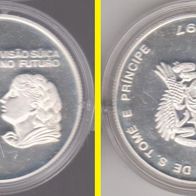 1997 Sao Tome & Principe Schweizer Blick in die Zukunft 7½ Euro Probe