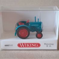 Wiking 1:87 Hanomag R 16 wasserblau-signalrot in OVP 0885 05 (2014)