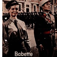 Filmprogramm PF Nr.442/63 Babette zieht in den Krieg Brigitte Bardot 4 Seiten