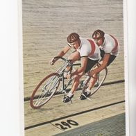 Franck Olympiade 1936 Radsport Ernst Ihbe , Charly Lorenz Ger Serie 26 Bild 6