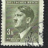 Böhmen und Mähren Freimarke " Hitler " Michelnr. 102 o