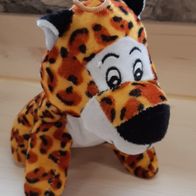 Kleiner flauschig weicher Leopard Kuscheltier