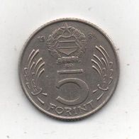 Münze Ungarn 5 Forint 1984