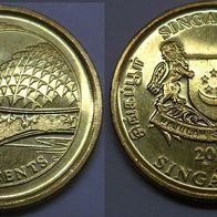 Singapur 5 Cents 2013 ## Q