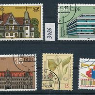 3426 - DDR Briefmarken Michel Nr.2673 -2675,2692,2725 gest 1982