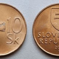 14325(6) 10 Kronen (Slowakei) 2003 in unc- ................. * * * Berlin-coins * * *