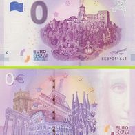 0 Euro Schein Hrad L´Ubovna EEBP 2019-1 selten Nr 11641