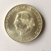 Cinco Pesos 1957, Ley 720, Independencia y Libertad, Hidalco