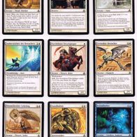 Magic-Serie "Der Gildenbund" Deutsch, 55 Common-Karten, komplett, siehe