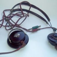 PILCA Luxus Kopfhörer 2000 OHM, historischer Funkkophörer