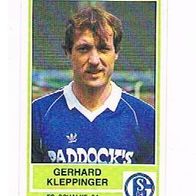 Panini Fussball 1985 Gerhard Kleppinger FC Schalke 04 Bild 134 kaufen