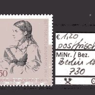 Berlin 1985 200. Geburtstag von Bettina von Arnim MiNr. 730 postfrisch