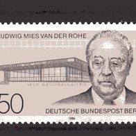Berlin 1986 100. Geburtstag von Ludwig Mies van der Rohe MiNr. 753 postfrisch