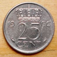 25 Cents 1966 Niederlande