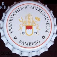 Fraenkisches Brauereimuseum Bamberg Bier Brauerei Kronkorken 2022 neu und unbenutzt